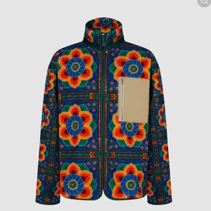 Sundae School Dancheong Fleece Zip Up- A unisex style, this is the men's Small